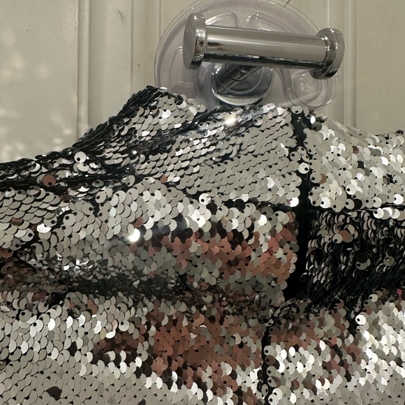 Sequin silver ivy park crop top - Picture 4 of 7